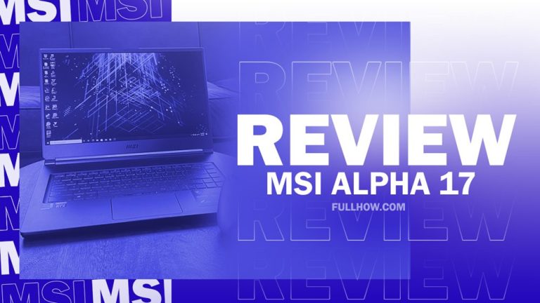 MSI Alpha 17 REVIEW